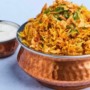 60. Vegetables Biryani